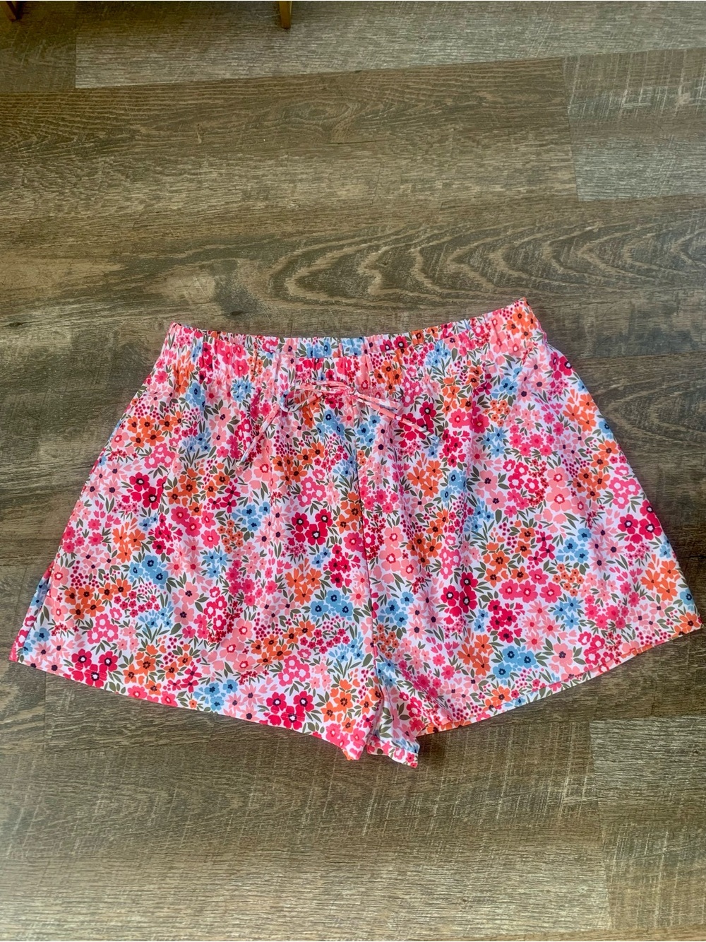 Floral Cottagecore  Print Women’s Shorts - Pink Multi